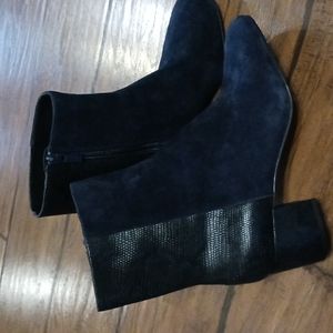 Donald Pliner 7.5 cobalt blue ankle boots